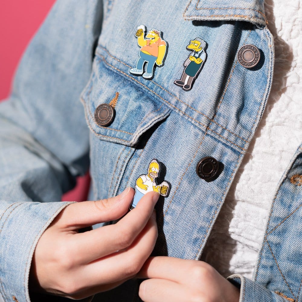 Die Simpsons Ansteck-Pins 4er Set Moe's Tavern Image 7
