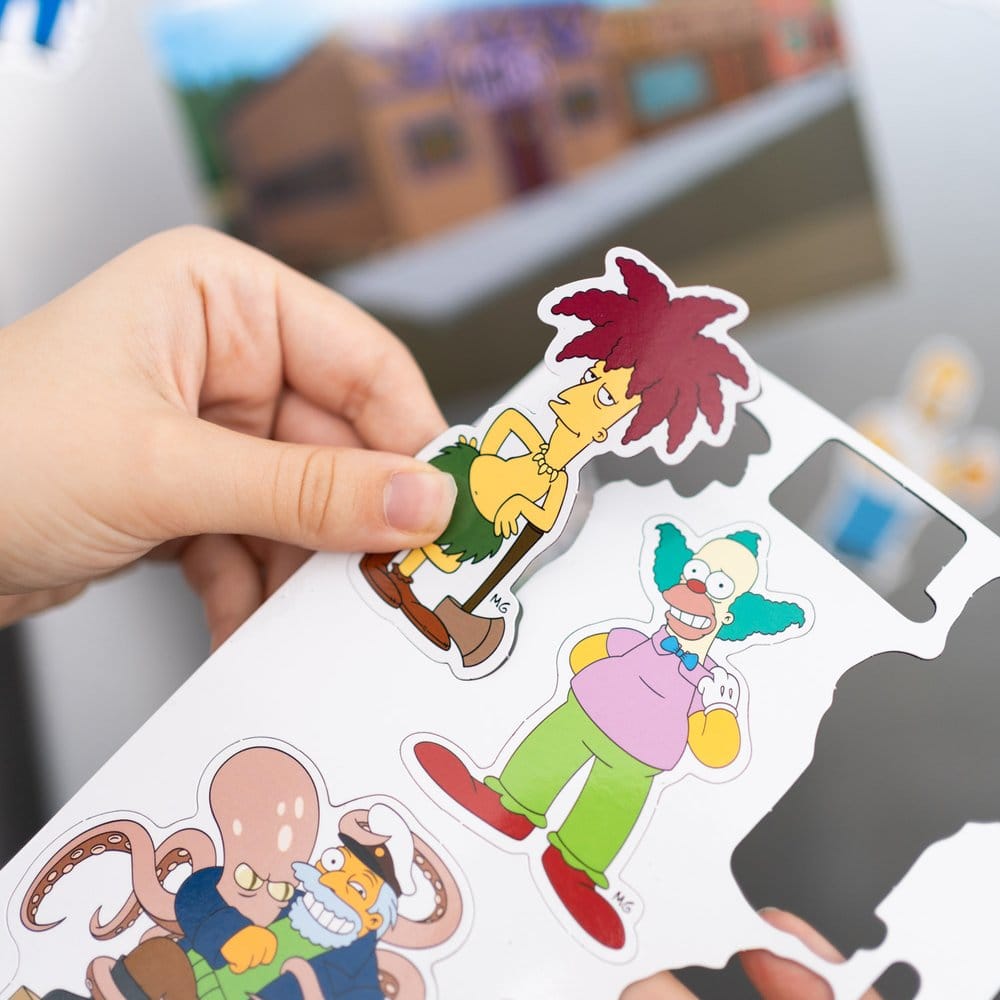 Die Simpsons Figuren Magnet Set Bürger Image 8