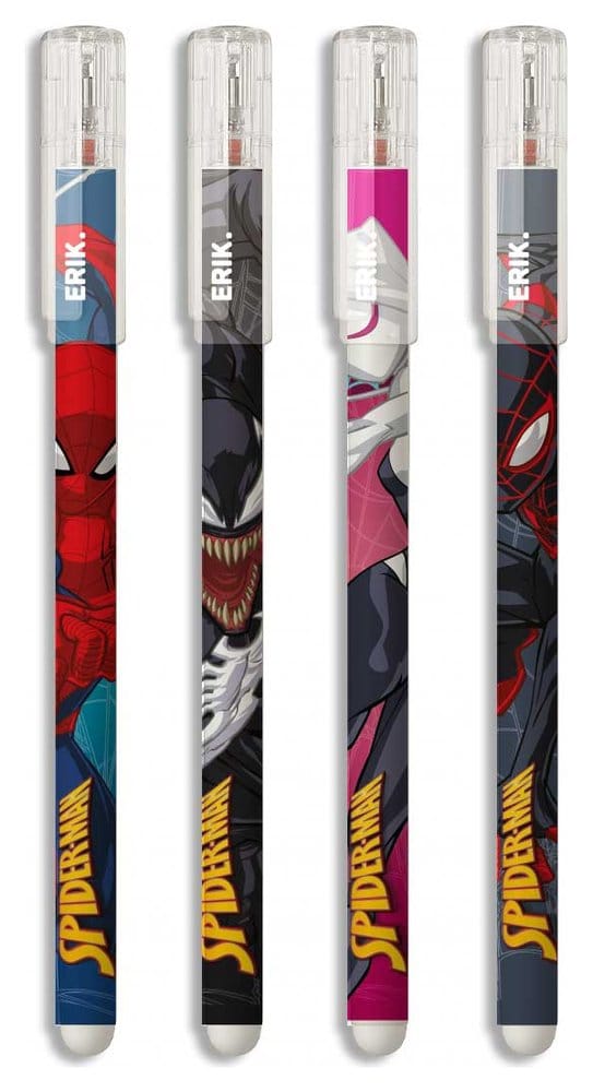 Spider-Man Radierbarer Stift 4er Set Image