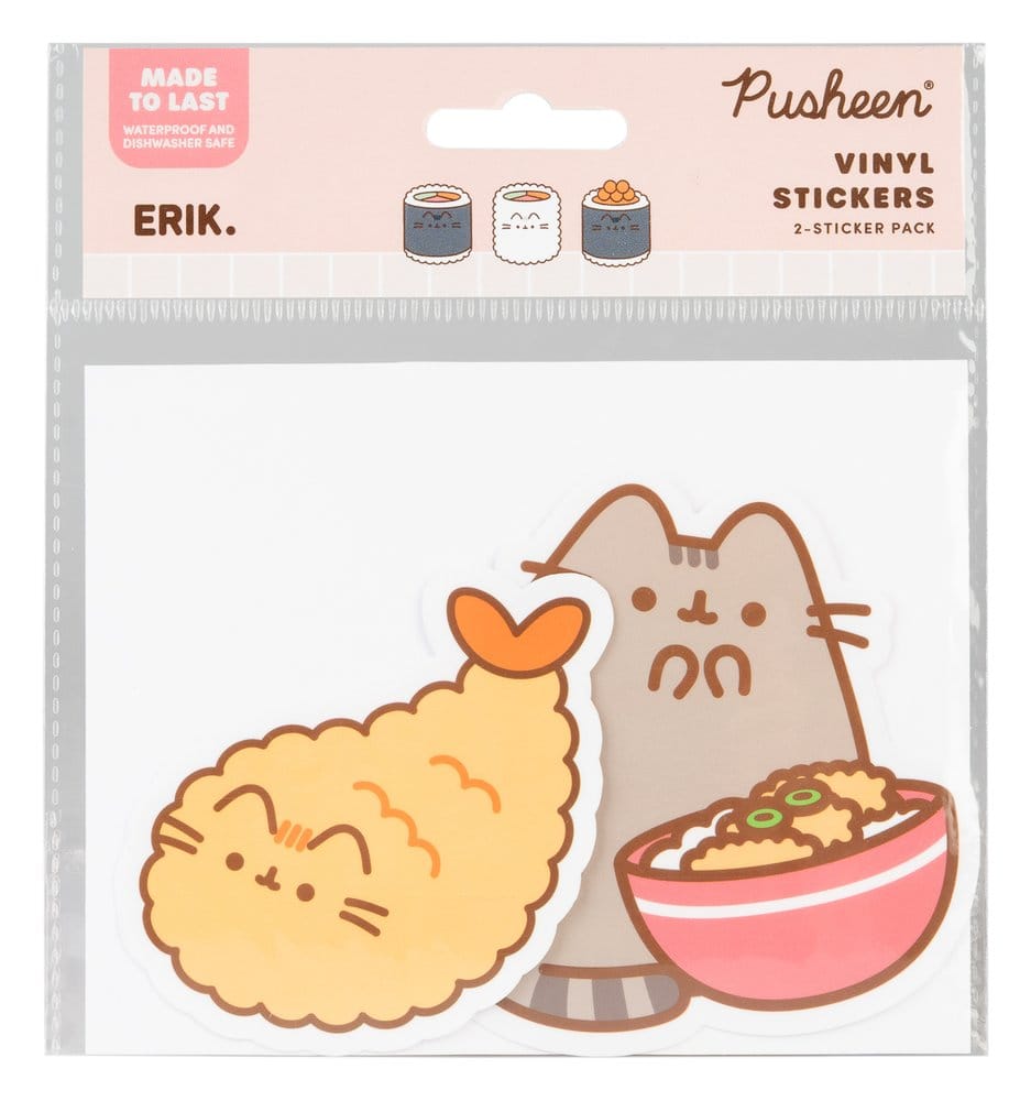 Pusheen Vinyl-Sticker Sushi Roll Vol. 2 2er Set Image