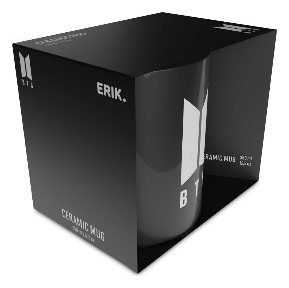 BTS Logo Weiße Tasse 350 ml Image 2