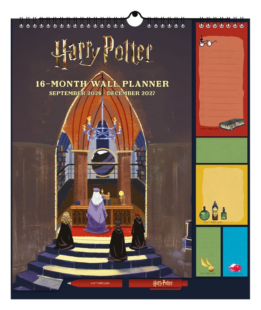 Harry Potter Wand-Planer 2026/27 30 x 34 cm Image