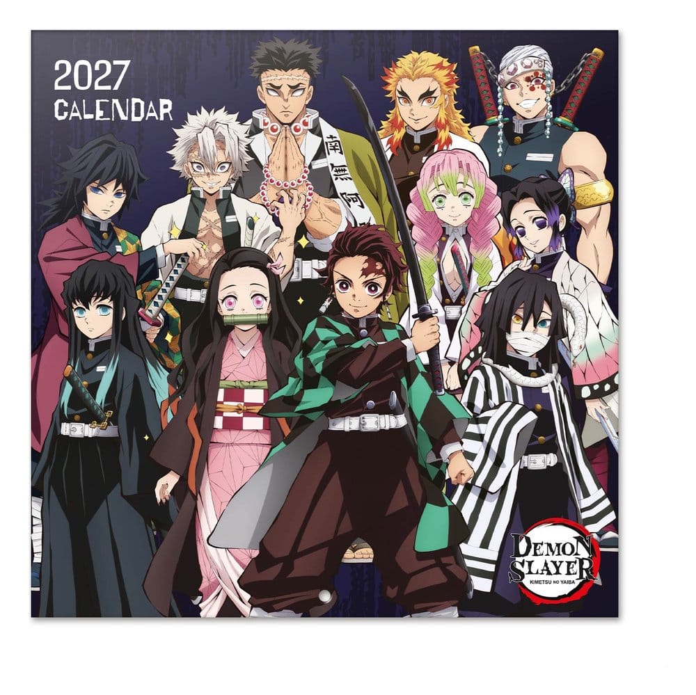 Demon Slayer Wandkalender 2027 30 x 30 cm Image