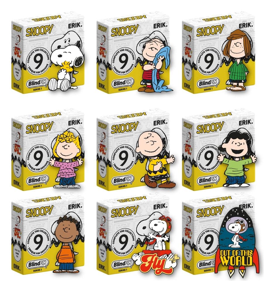 Peanuts Ansteck-Pins Serie 1 Display (24) Image 2