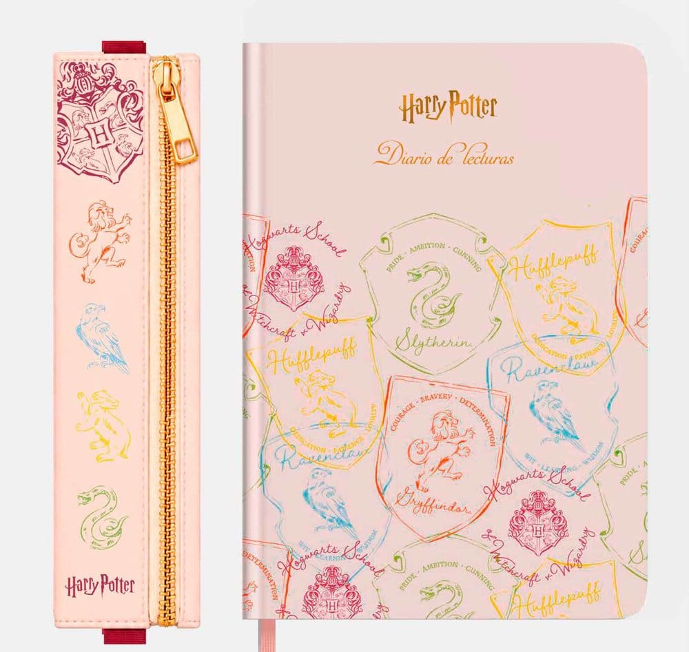 Harry Potter The Readers Club Lesejournal mit integrierter Tasche Spanisch *Spanische Version* Image