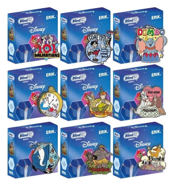 Disney Mystery-Ansteck-Pins Serie 2 Blind Box Display (24) Image