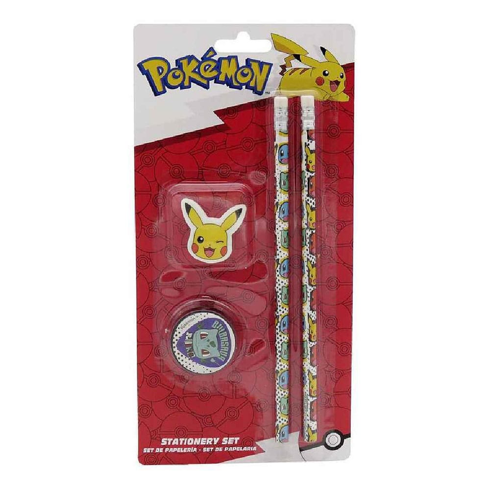 Pokémon Schreibwarenset 4-teilig Image