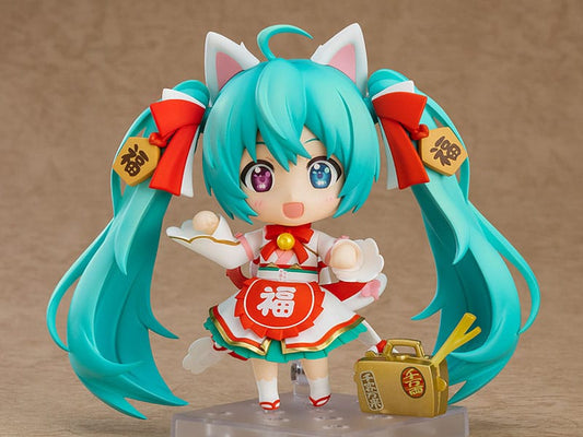Character Vocal Series 01 Nendoroid Actionfigur Hatsune Miku: Maneki Miku Ver. 10 cm Image 2