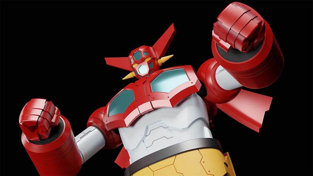 Getter Robo:The Last day Moderoid Miniature Plastic Model Kit Getter 1 Combining & Transforming 11 cm Image 9