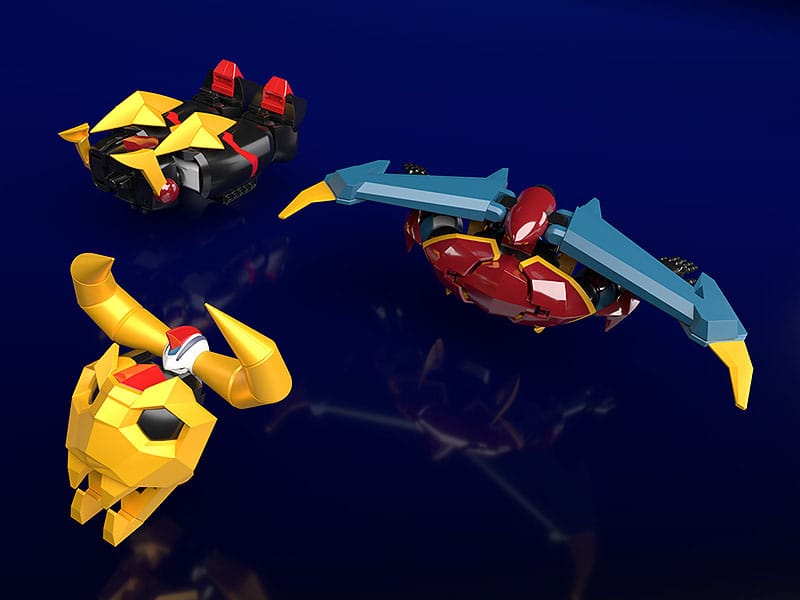 Gaiking Legend of Daiku-Maryu Moderoid Plastic Model Kit Balking (re-run) 13 cm Image 10