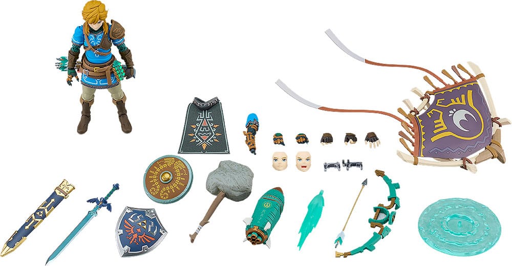 The Legend of Zelda Tears of the Kingdom Figma Actionfigur Link Tears of the Kingdom Ver. DX Edition 15 cm Image 2