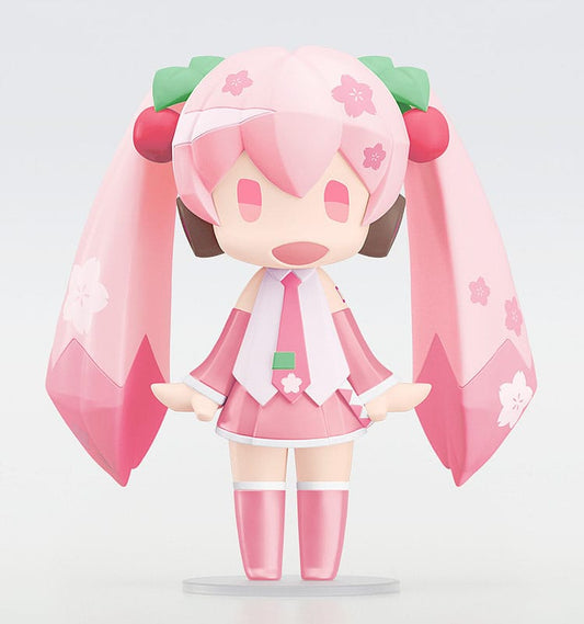 Character Vocal Series 01: Hatsune Miku HELLO! GOOD SMILE Actionfigur Sakura Miku 10 cm Image 2