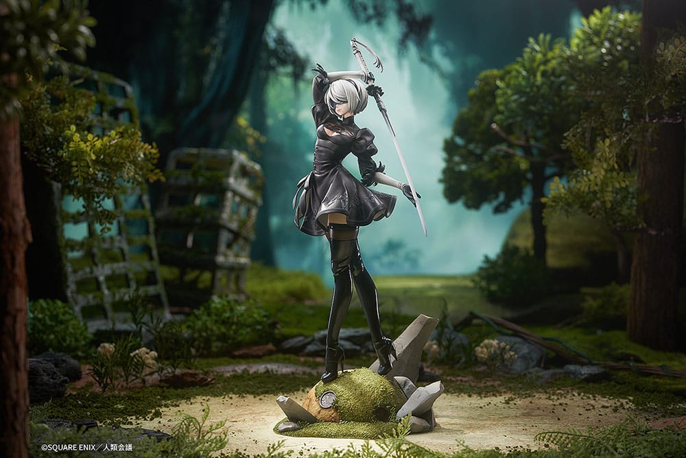 NieR: Automata Ver1.1a PVC Statue 1/7 2B (YoRHa No.2 Type B) 30 cm Image 2