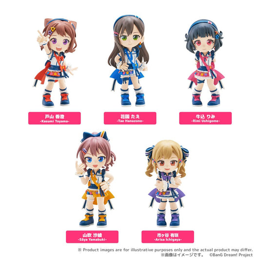 BanG Dream! Poppin'Party PalVerse PVC Figuren 9 cm Sortiment (6) Image 2