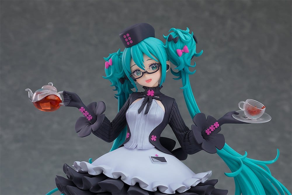 Character Vocal Series 01: Hatsune Miku Pop Up Parade Hatsune Miku: Glasses x Café Ver. 18 cm Image 4