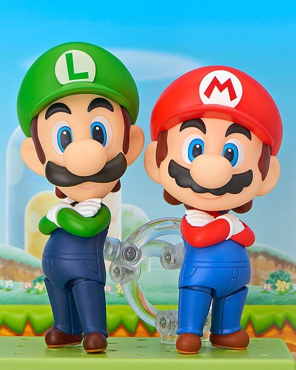Super Mario Nendoroid Actionfigur Luigi 10cm Image 7