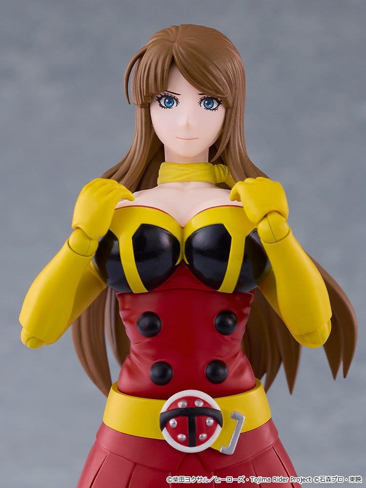 Tojima Wants to Be a Kamen Rider Figma Actionfigur Yuriko Okada (Electro-Wave Human Tackle Ver.) 14 cm Image 8