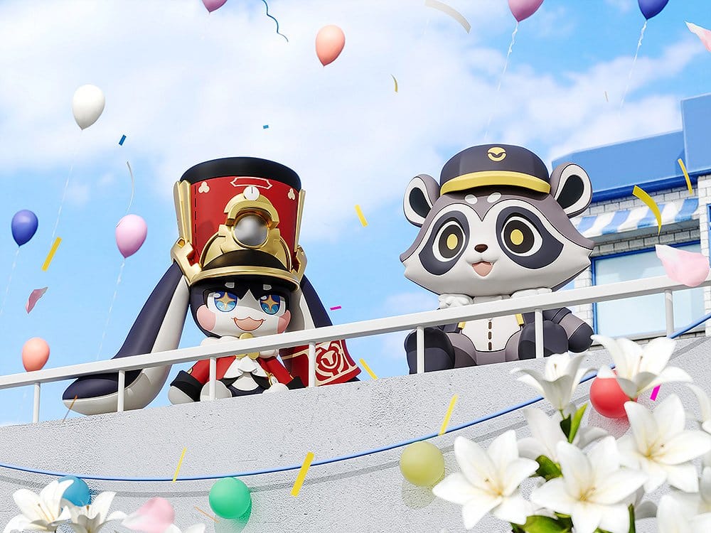 Honkai: Star Rail Huggy Good Smile Minifigur Baseball Raccoon 7 cm Image 6