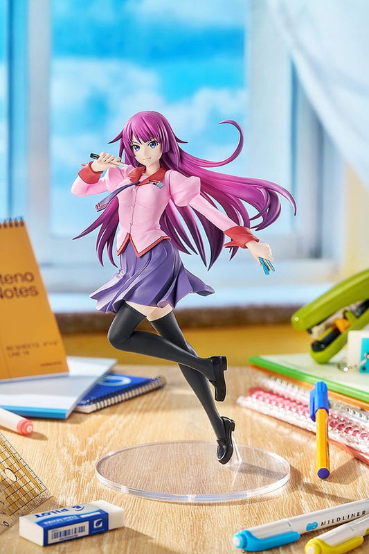 Monogatari Series Pop Up Parade PVC Statue Hitagi Senjyogahara L Size 23 cm Image 2
