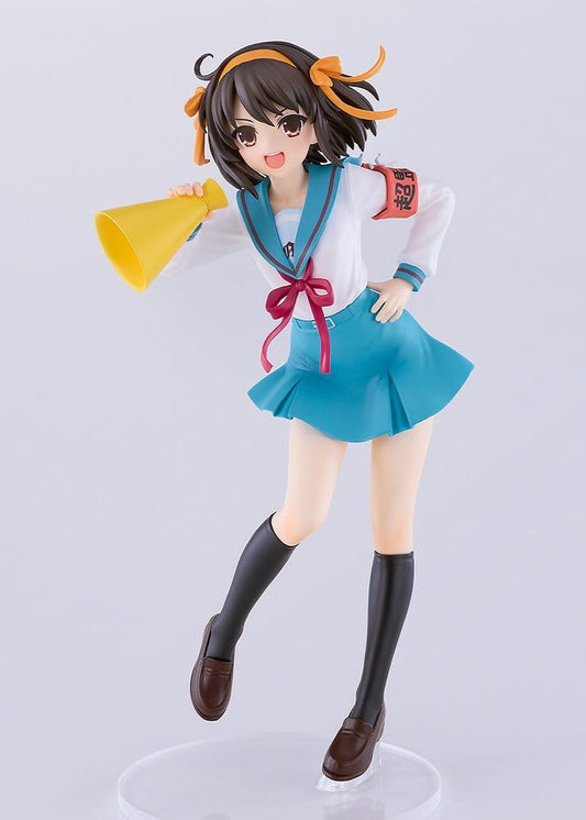 The Melancholy of Haruhi Suzumiya Pop Up Parade PVC Figure Haruhi Suzumiya L Size 22 cm Image 2
