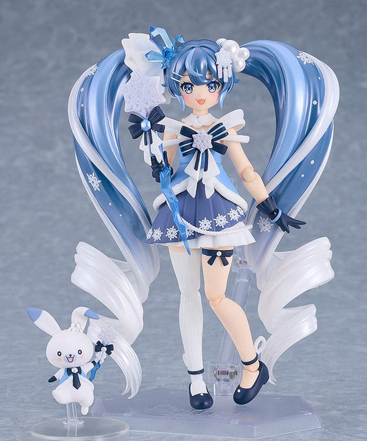 Character Vocal Series 01: Hatsune Miku Figma Actionfigur Snow Miku: Crystal Snow Ver. 13 cm Image 2