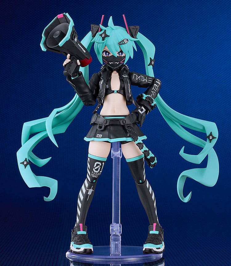 Character Vocal Series 01: Hatsune Miku Plamatea Plastic Model Kit Hatsune Miku: Chuocho Tactical Craft Ver. 15 cm Image 6