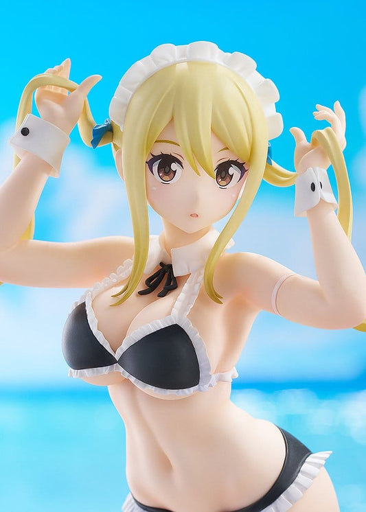 Fairy Tail 100 Years Quest Beach Queens Pop Up Parade PVC Statue Lucy Heartfilia: Virgo Form Swimsuit Ver. L Size 23 cm Image 2