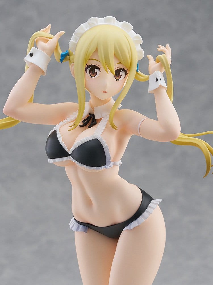Fairy Tail 100 Years Quest Beach Queens Pop Up Parade PVC Statue Lucy Heartfilia: Virgo Form Swimsuit Ver. L Size 23 cm Image 8