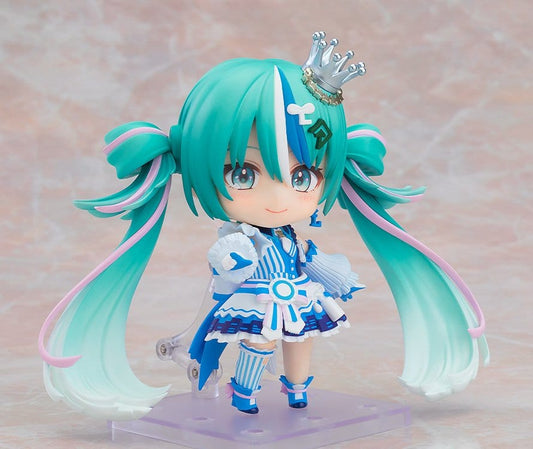 Character Vocal Series 01: Hatsune Miku PVC Statue Nendoroid Lawson's 50th anniversary Special Live Ver. 10 cm Image 2
