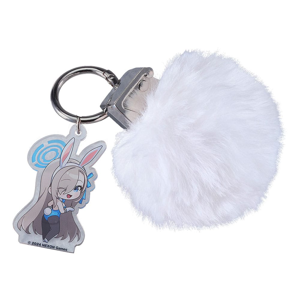 Blue Archive Acrylic Schlüsselanhänger Asuna's Rabbit Tail Grenade 6 cm Image 1