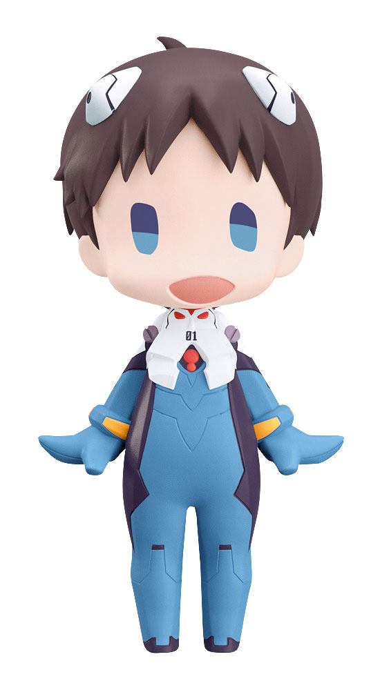 Rebuild of Evangelion HELLO! GOOD SMILE Actionfigur Shinji Ikari 10 cm Image 1