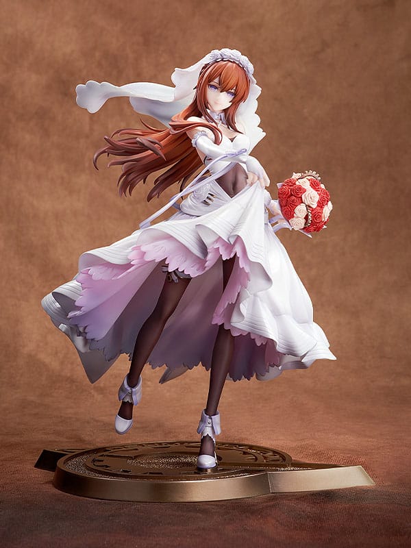 Steins Gate PVC Statue 1/7 Kurisu Makise: Wedding Dress Ver. 26 cm Image 3