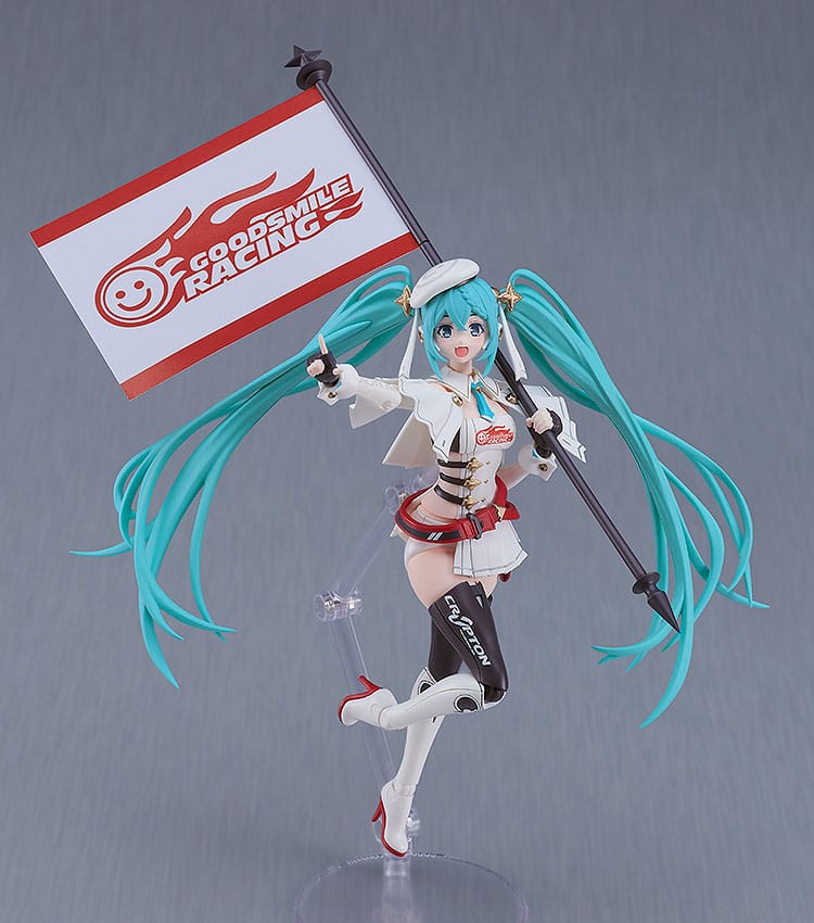 Hatsune Miku GT Project Plamatea Plastic Model Kit Racing Miku: 2023 Ver. 15 cm Image 7