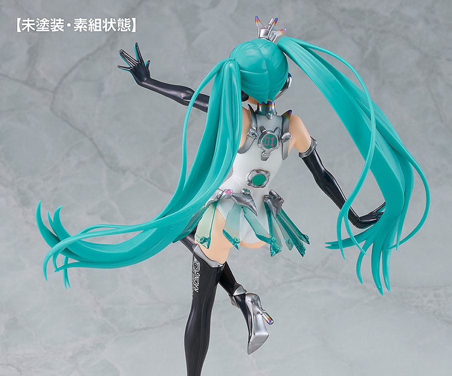 Hatsune Miku GT Project Plastic Model Kit Reincarnation Racing Miku: 2013 Ver. 19 cm Image 9