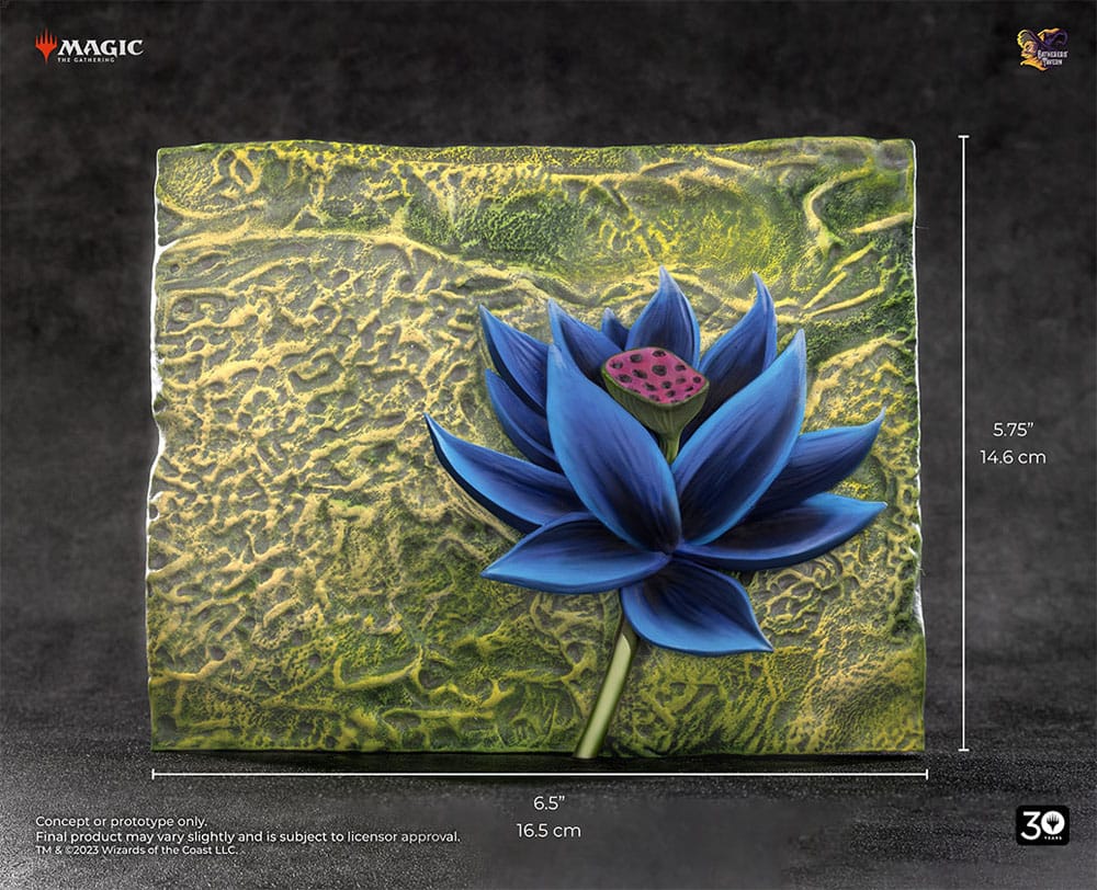 Magic The Gathering Relief-Skulptur Black Lotus Previews Exclusive 17 x 15 cm Image 6