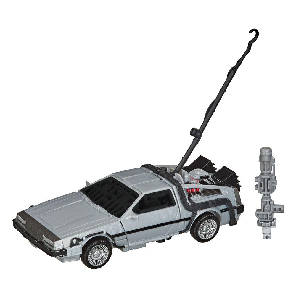Transformers x Zurück in die Zukunft Actionfigur Delorian 14 cm Image 2