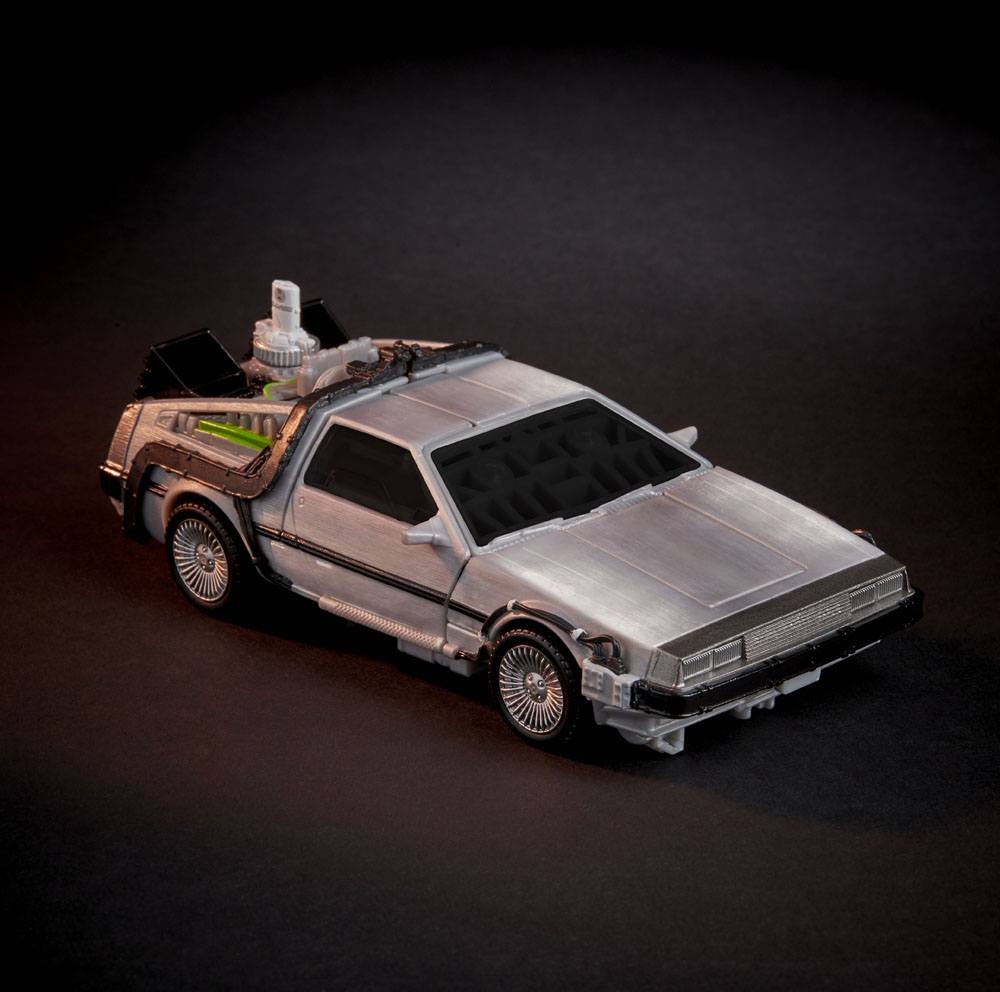 Transformers x Zurück in die Zukunft Actionfigur Delorian 14 cm Image 4