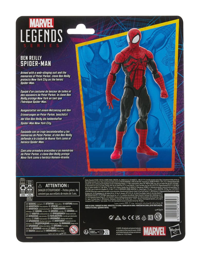 Spider-Man Marvel Legends Retro Collection Actionfigur Ben Reilly Spider-Man 15 cm Image 12