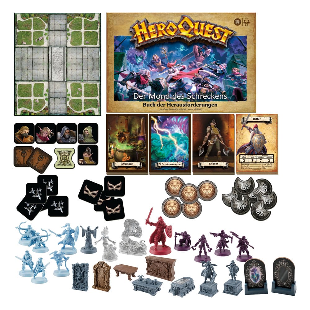 HeroQuest Brettspiel-Erweiterung Der Mond des Schreckens Abenteuerpack *Deutsche Version* Image 9