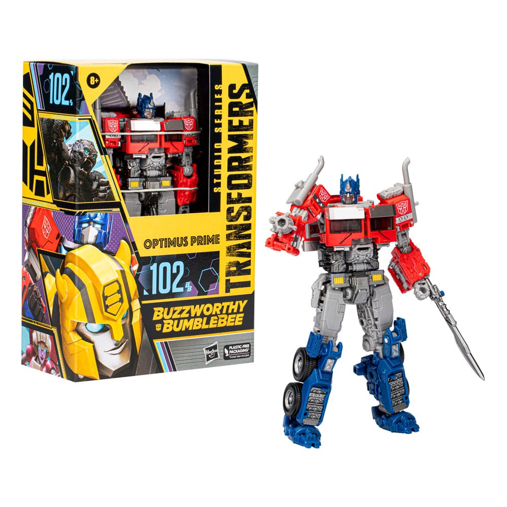 Transformers: Aufstieg der Bestien Buzzworthy Bumblebee Studio Series Actionfigur 102BB Optimus Prime 16 cm Image 3