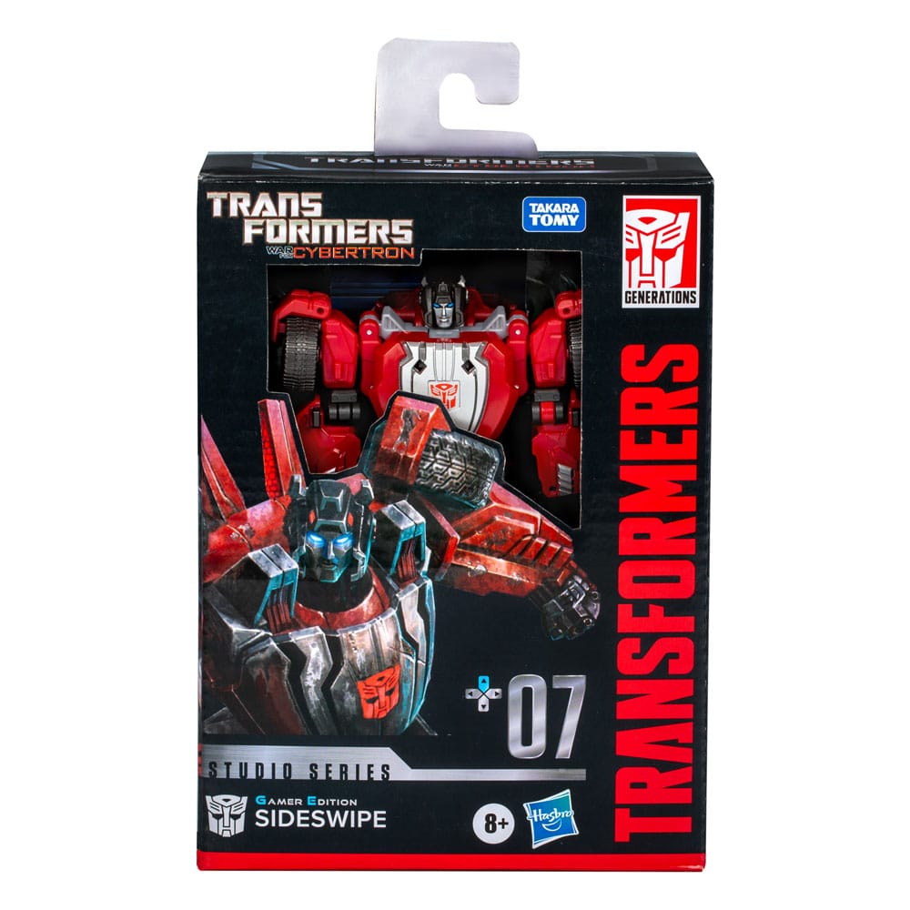Transformers: War for Cybertron Studio Series Deluxe Class Actionfigur Gamer Edition Sideswipe 11 cm Image 12