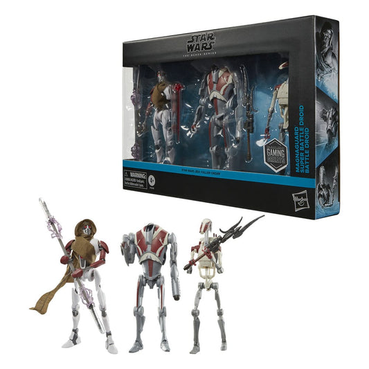 Star Wars Jedi: Survivor Black Series Actionfiguren 3er-Pack Magna Guard, Super Battle Droid & Battle Droid Image 2