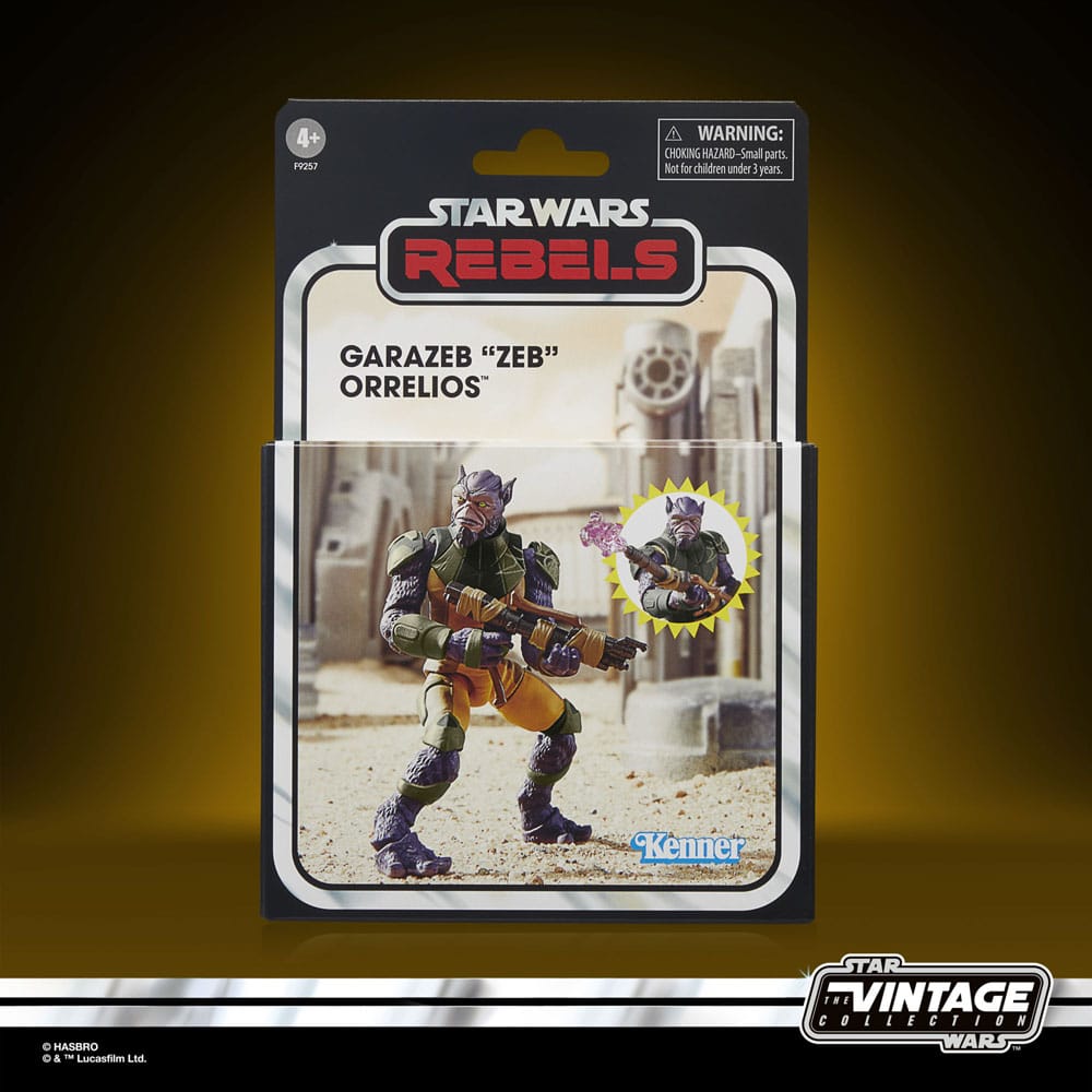 Star Wars: Rebels Vintage Collection Deluxe Actionfigur Garazeb Zeb Orrelios 10 cm Image 2