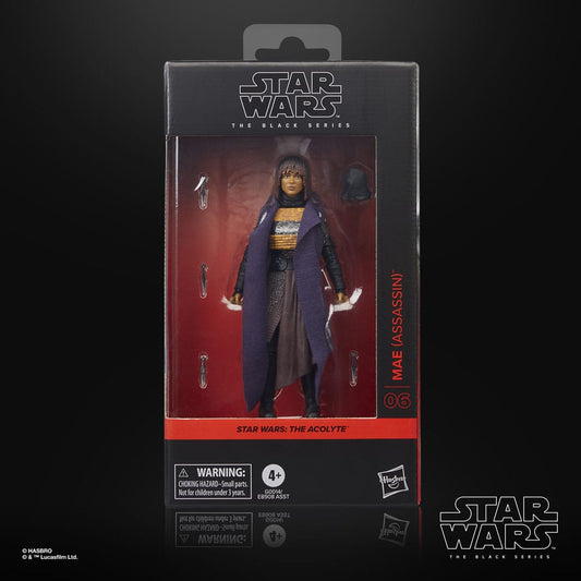 Star Wars: The Acolyte Black Series Actionfigur Mae (Assassin) 15 cm Image 2