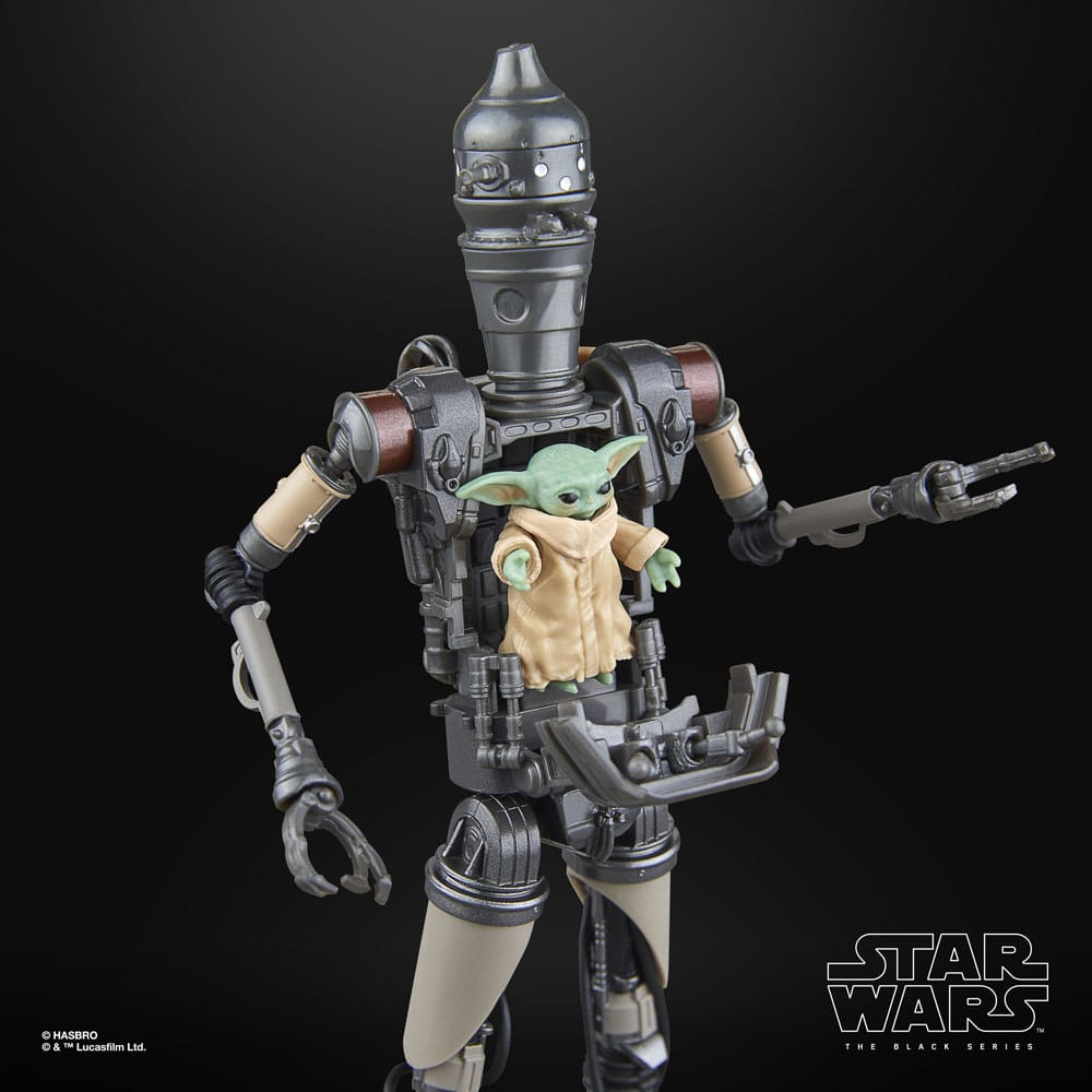Star Wars: The Mandalorian Black Series Actionfiguren 2er-Pack IG-12 & Grogu 15 cm Image 15