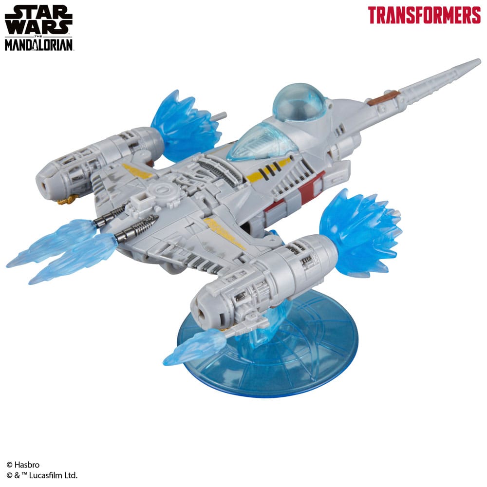 Star Wars x Transformers Actionfigur The Mandalorian / N-1 Starfighter 19 cm Image 6
