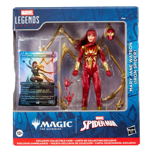 Marvel Legends Magic: The Gathering Actionfigur Mary Jane Watson (Iron Spider) (plus exklusive Foil-Karte) 15 cm Image 2