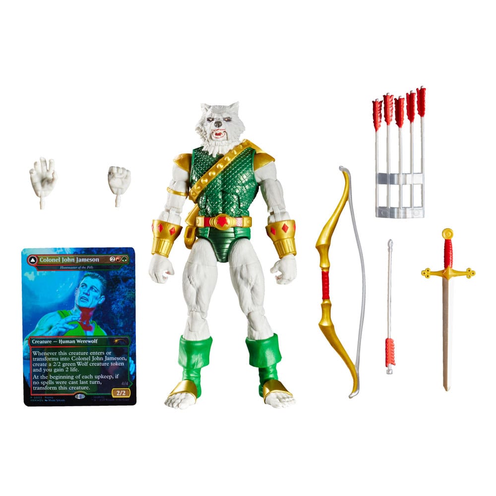 Marvel Legends Magic: The Gathering Actionfigur Man-Wolf (plus exklusive Foil-Karte) 15 cm Image 12