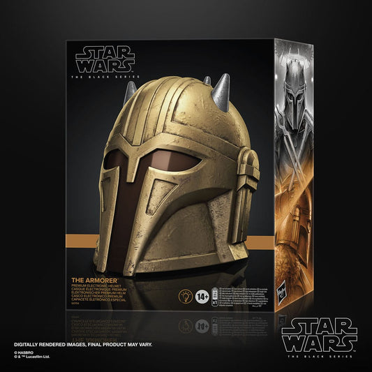 Star Wars: The Mandalorian Black Series Elektronischer Helm The Armorer Image 2
