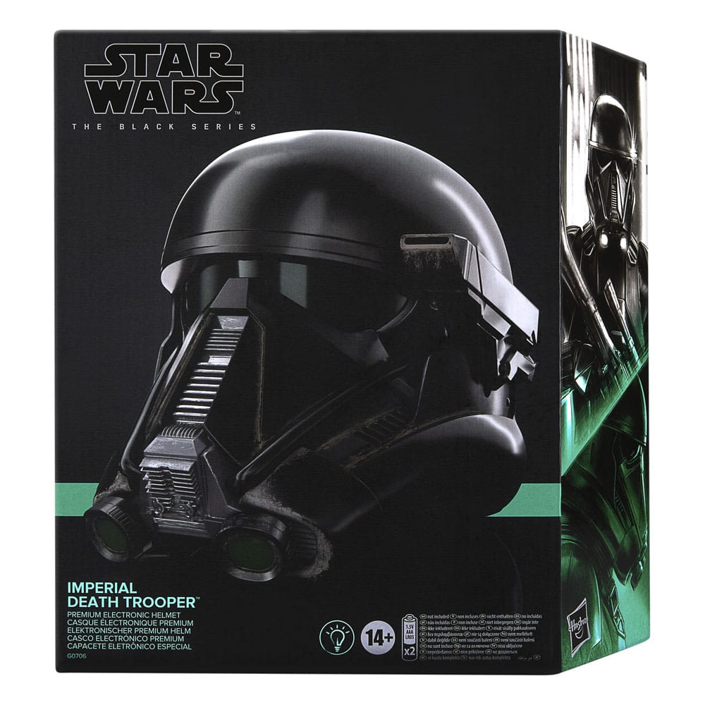 Star Wars: Rogue One Black Series Elektronischer Helm Imperial Death Trooper Image 7